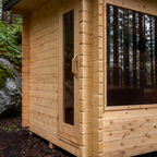 CT Avalon Sauna Premium Package - Electric heater (no chimney required)