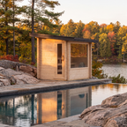 CT Avalon Sauna Premium Package - Electric heater (no chimney required)