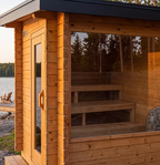 CT Avalon Sauna Premium Package - Electric heater (no chimney required)