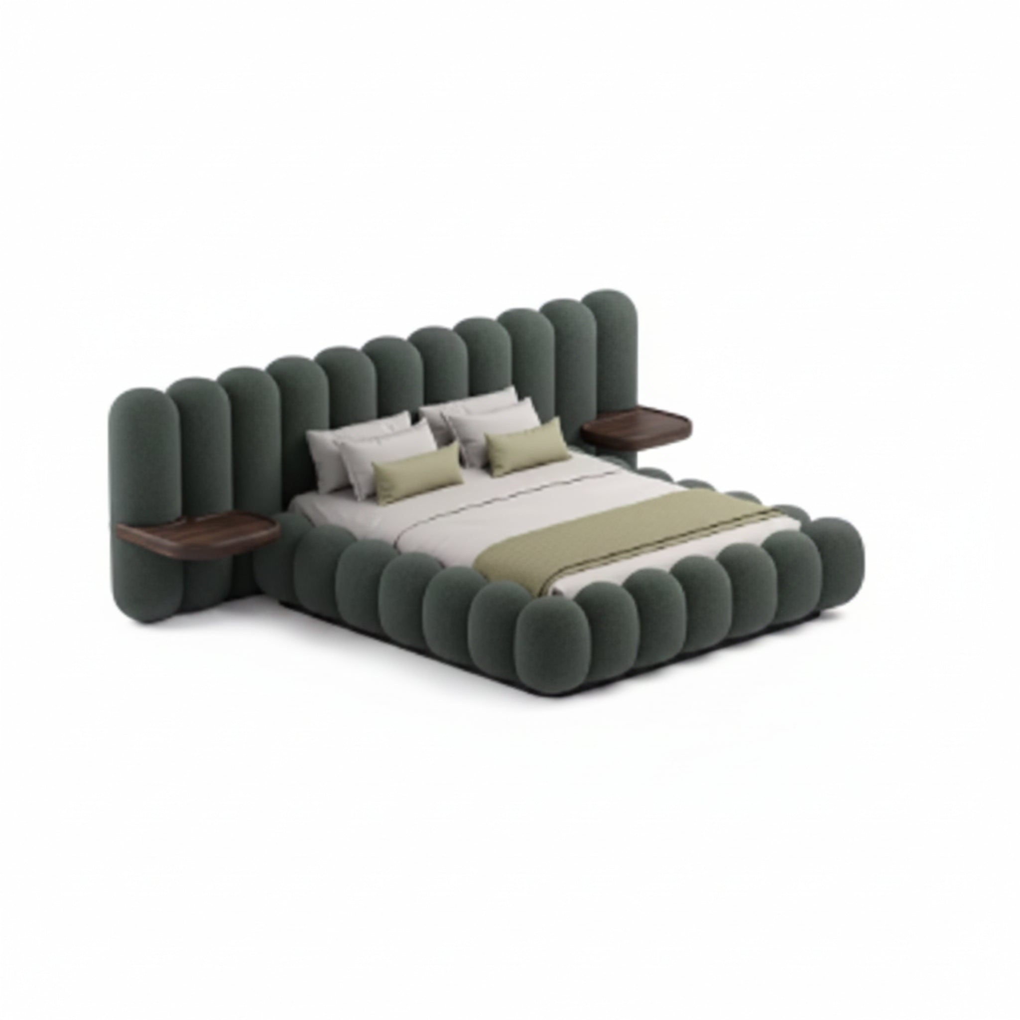 Velora Noctis Pillared Luxe Bed