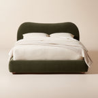 Monteverde Luna Curve Velvet Bed